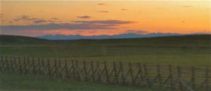 Rockies in the distance